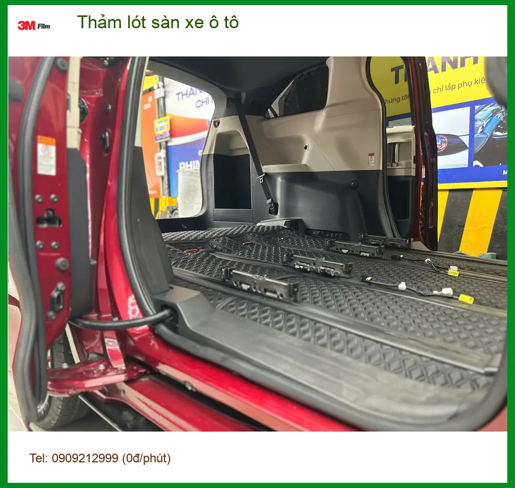 Anh Khải thay thảm lót sàn xe ô tô cho Hyundai Accent tại Quận 10 để nội thất luôn sạch đẹp ảnh thực tế 2