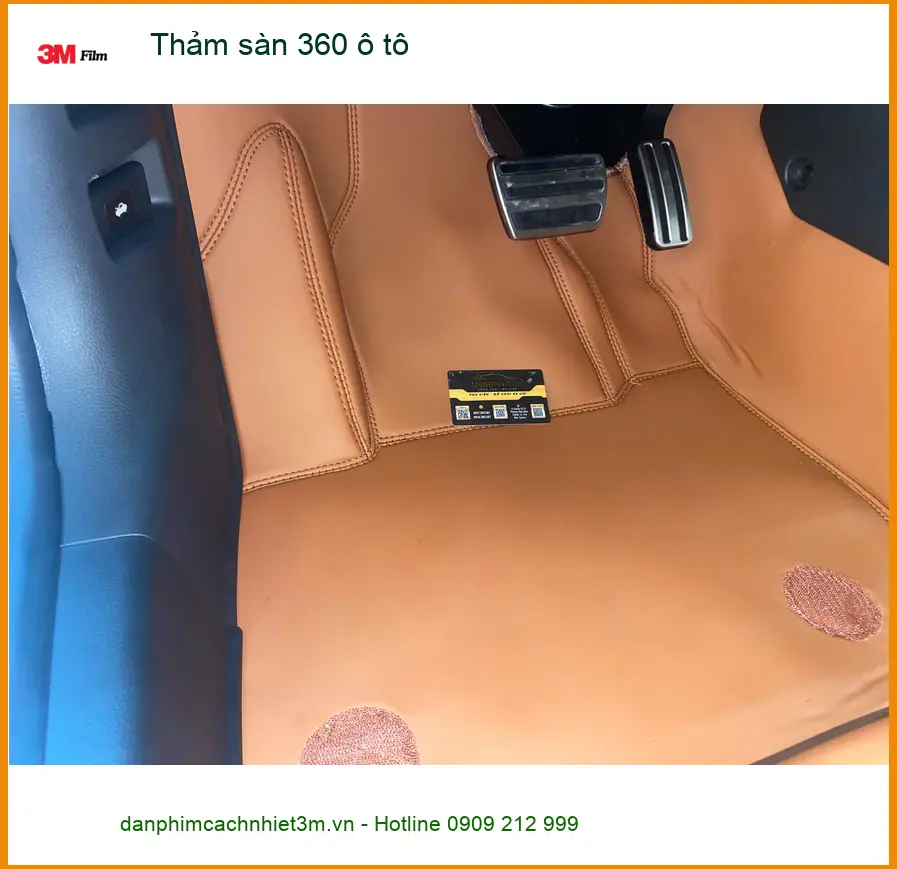 Anh Minh lắp thảm sàn 360 ô tô cho Hyundai Accent tại Quận 4 để nội thất luôn sạch đẹp ảnh thực tế 2