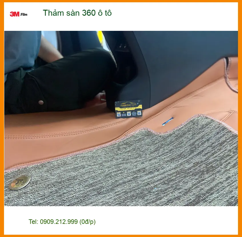 Anh Quang lắp thảm sàn 360 ô tô Hyundai Creta Quận Gò Vấp thay thảm cũ khó vệ sinh ảnh thực tế 2