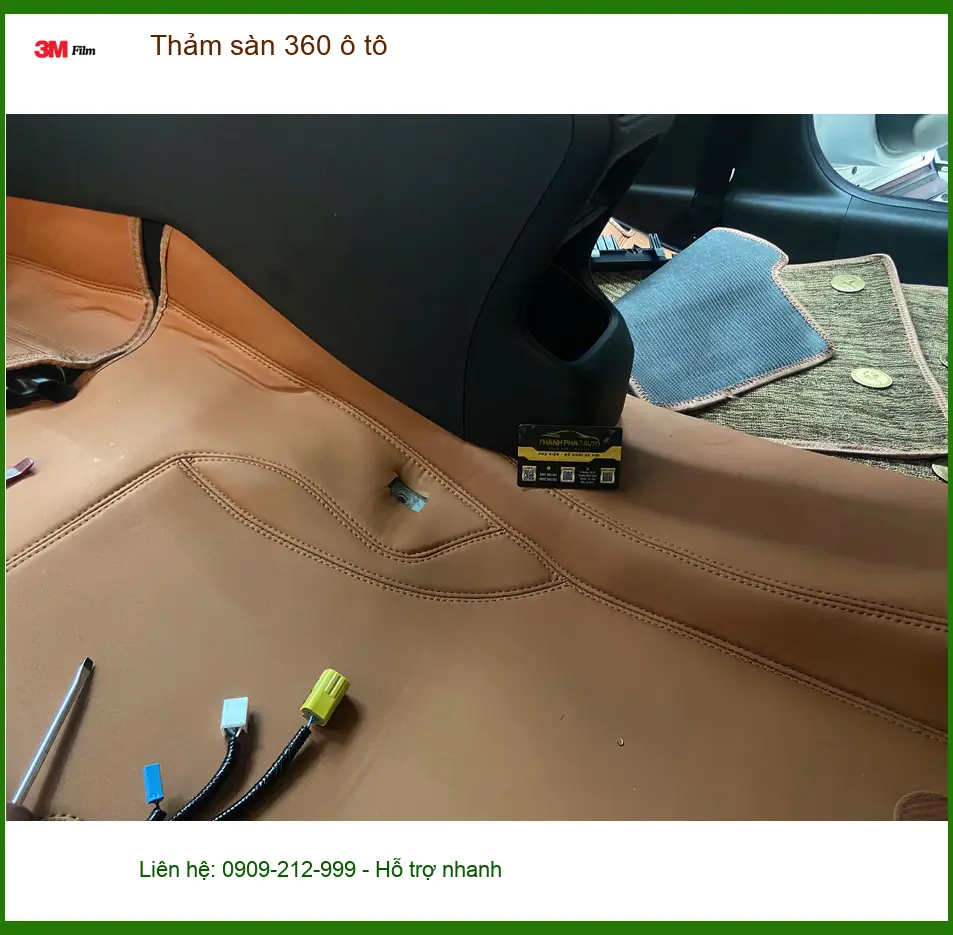 Anh Quang lắp thảm sàn 360 ô tô Hyundai Creta Quận Gò Vấp thay thảm cũ khó vệ sinh ảnh thực tế 4