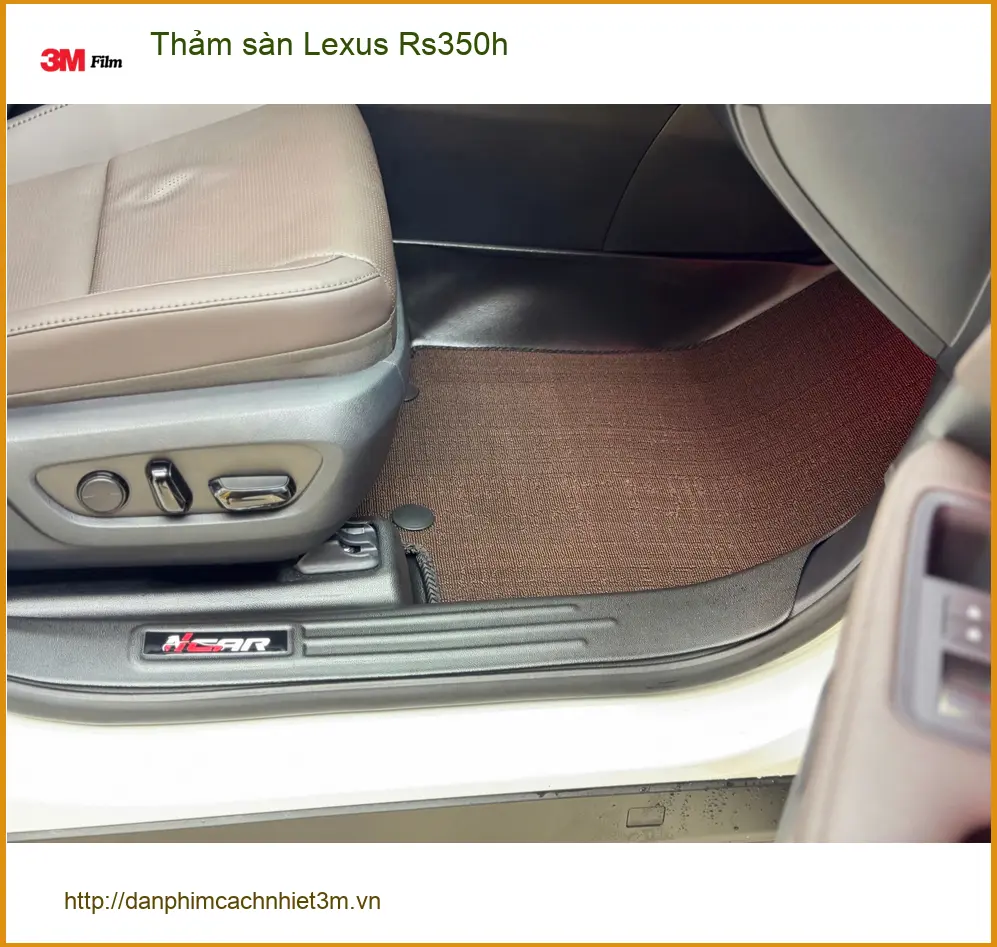 Anh Đạt thay thảm sàn Lexus Rs350h tại Quận Gò Vấp uy tín, giá tốt ảnh thực tế 2