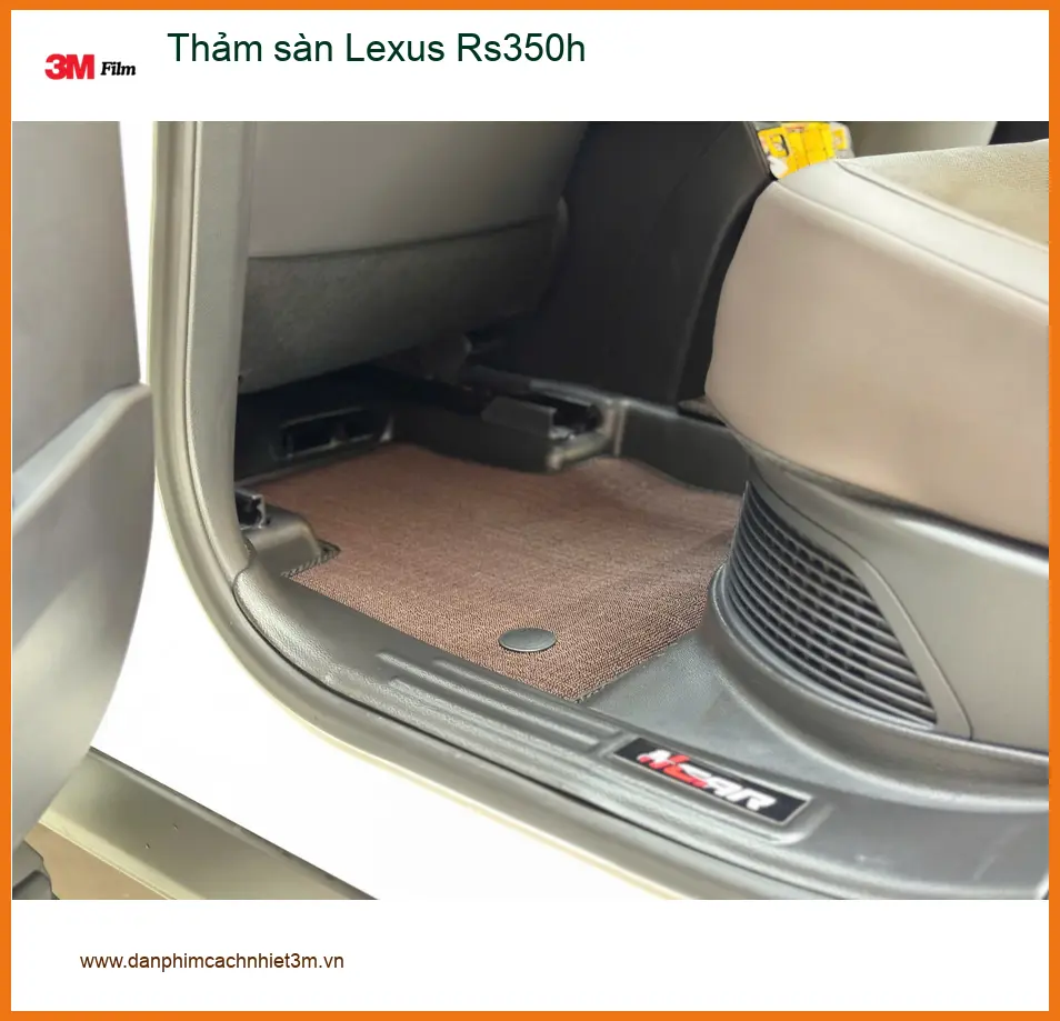 Anh Đạt thay thảm sàn Lexus Rs350h tại Quận Gò Vấp uy tín, giá tốt ảnh thực tế 3
