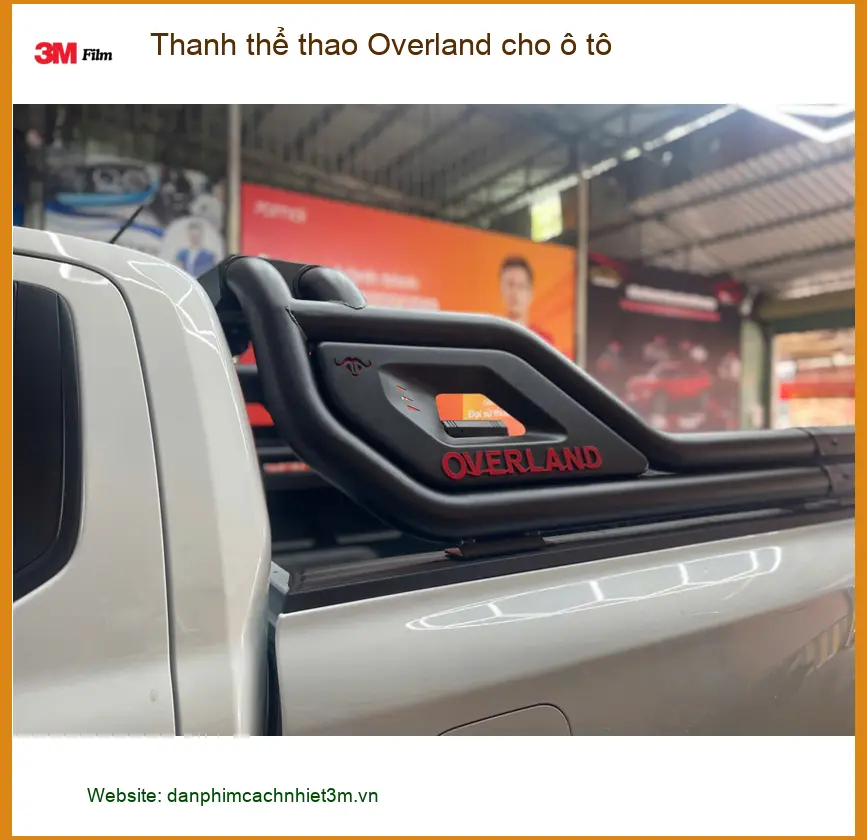 Anh Bảo lắp Thanh thể thao Overland cho Mitsubishi Triton tại Quận 9 chuẩn bị dã ngoại ảnh thực tế 2