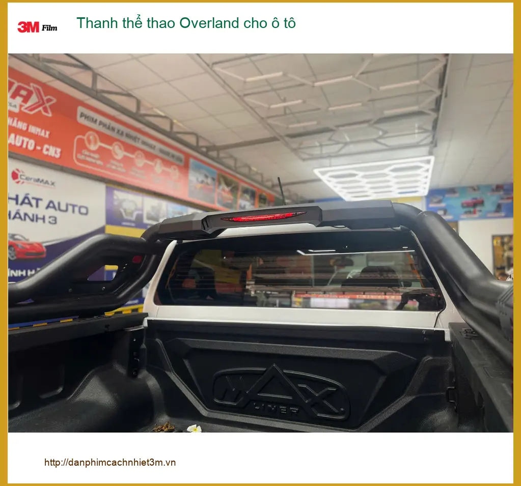 Anh Bảo lắp Thanh thể thao Overland cho Mitsubishi Triton tại Quận 9 chuẩn bị dã ngoại ảnh thực tế 4