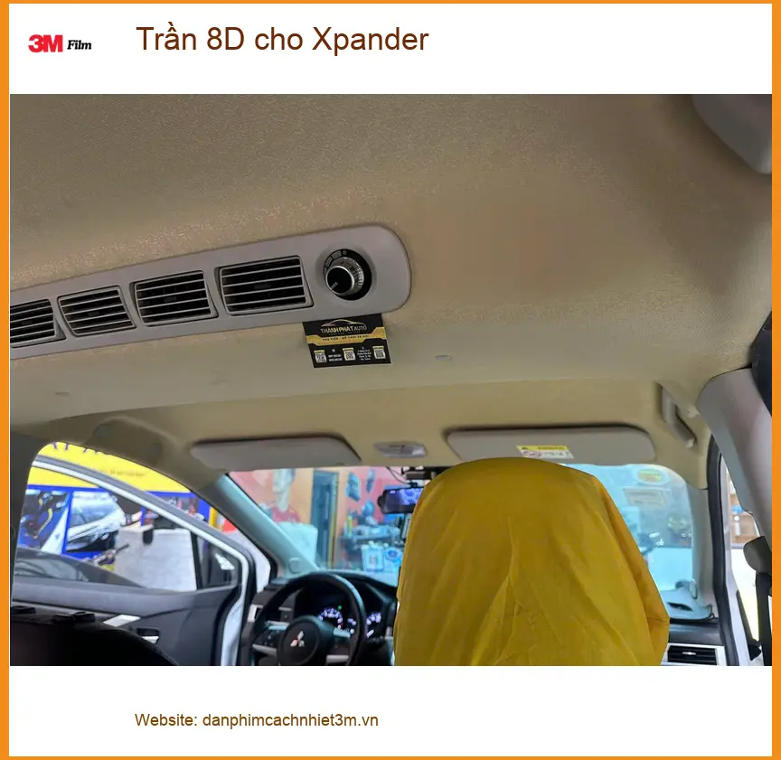 Chị Kiều Bọc Trần 8D cho Xpander tại Quận 2 để nội thất sang trọng hơn ảnh thực tế 5