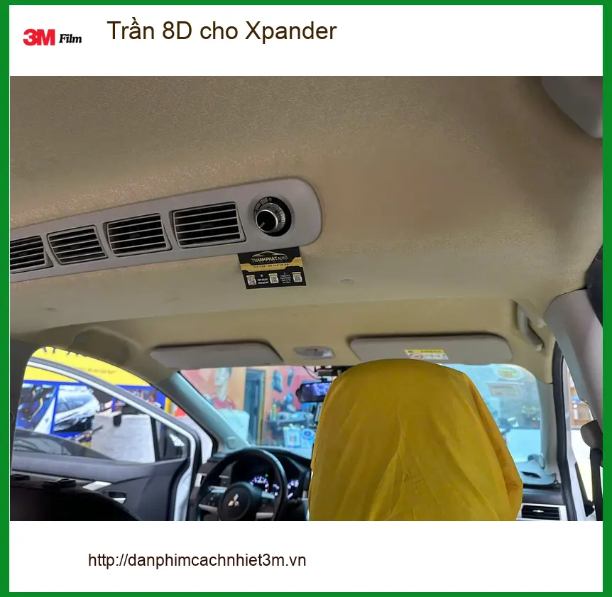 Anh Khoa lắp Trần 8D cho Xpander tại Quận 7 để nâng tầm không gian xe