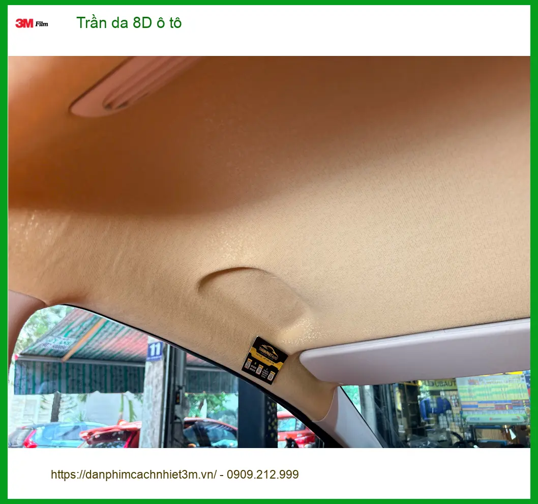 Chú Lâm bọc Trần da 8D ô tô Honda CRV ở Quận Nhà Bè ảnh thực tế 3