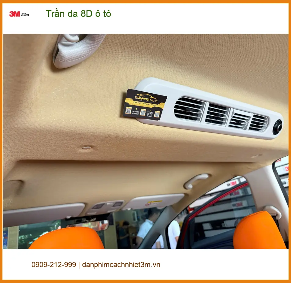Chú Lâm bọc Trần da 8D ô tô Honda CRV ở Quận Nhà Bè ảnh thực tế 4