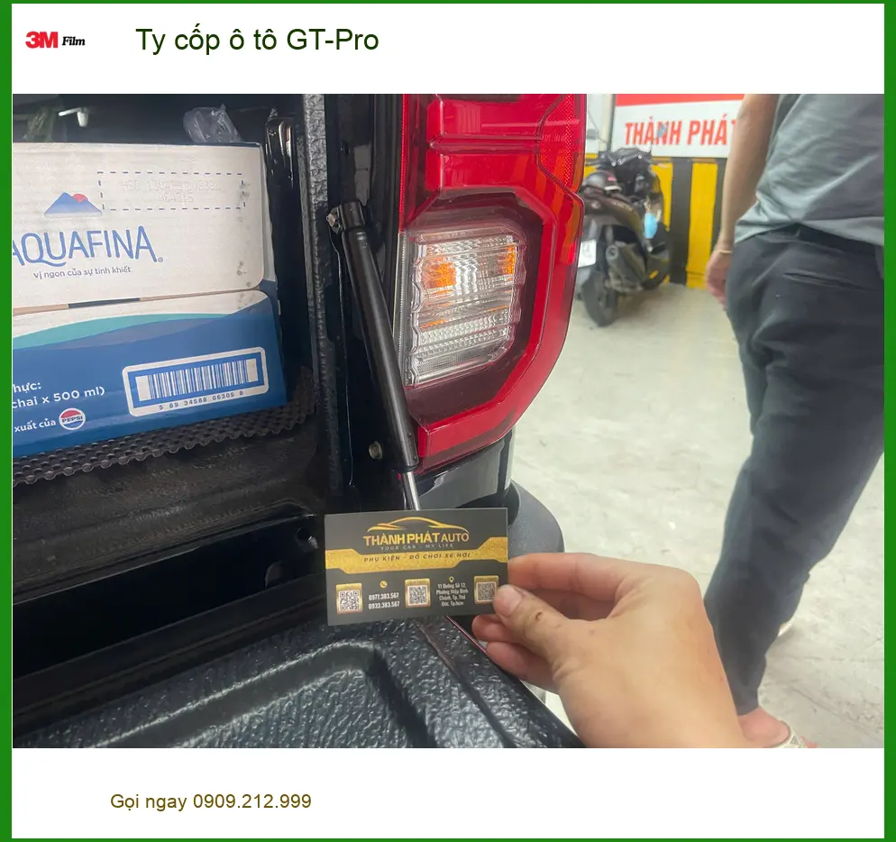 Anh Quang lắp Ty cốp ô tô GT-Pro Hyundai Santa Fe tại Quận 12 nhanh chóng ảnh thực tế 2