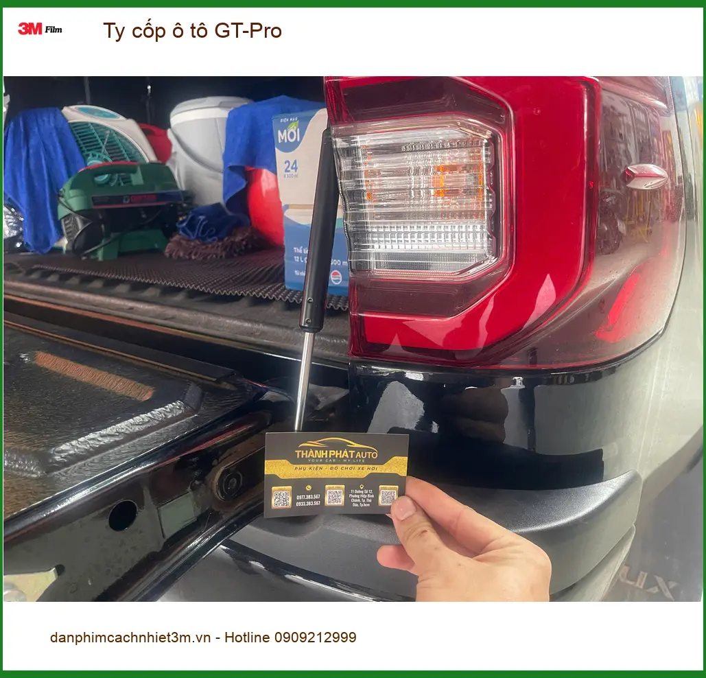 Chú Cường lắp ty cốp ô tô GT-Pro cho Mazda CX-5 tại Quận 8 ảnh thực tế 2