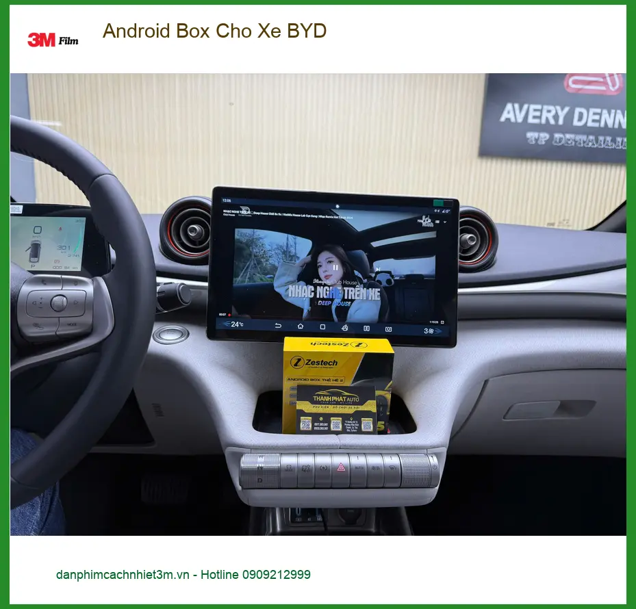 Chú Sơn lắp Android Box cho xe BYD tại Quận Tân Bình để nâng tầm giải trí và tiện ích