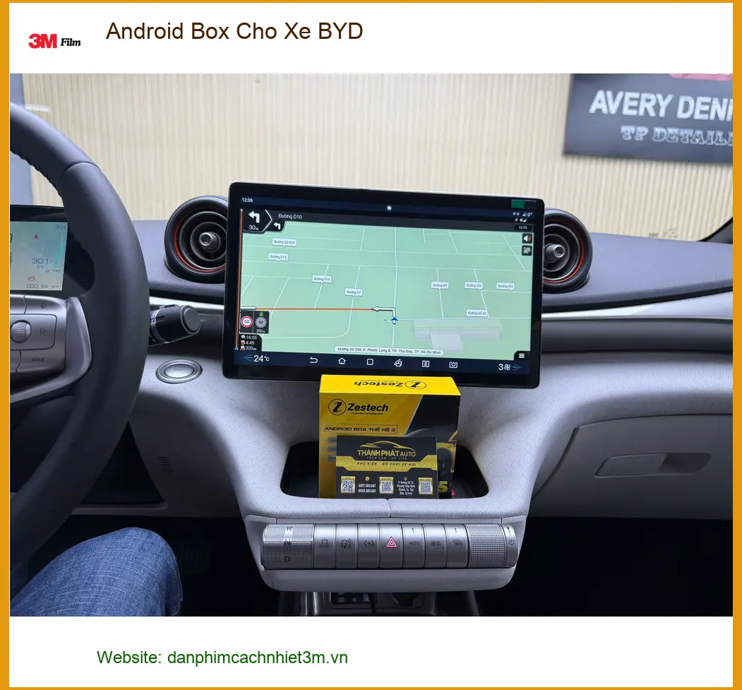 Chú Sơn lắp Android Box cho xe BYD tại Quận Tân Bình để nâng tầm giải trí và tiện ích ảnh thực tế 5