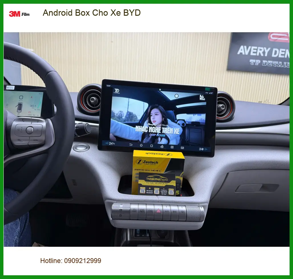 Anh Dũng lắp Android Box cho BYD Seal tại Quận Thủ Đức