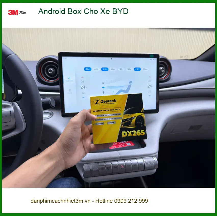 Anh Dũng lắp Android Box cho BYD Seal tại Quận Thủ Đức ảnh thực tế 2