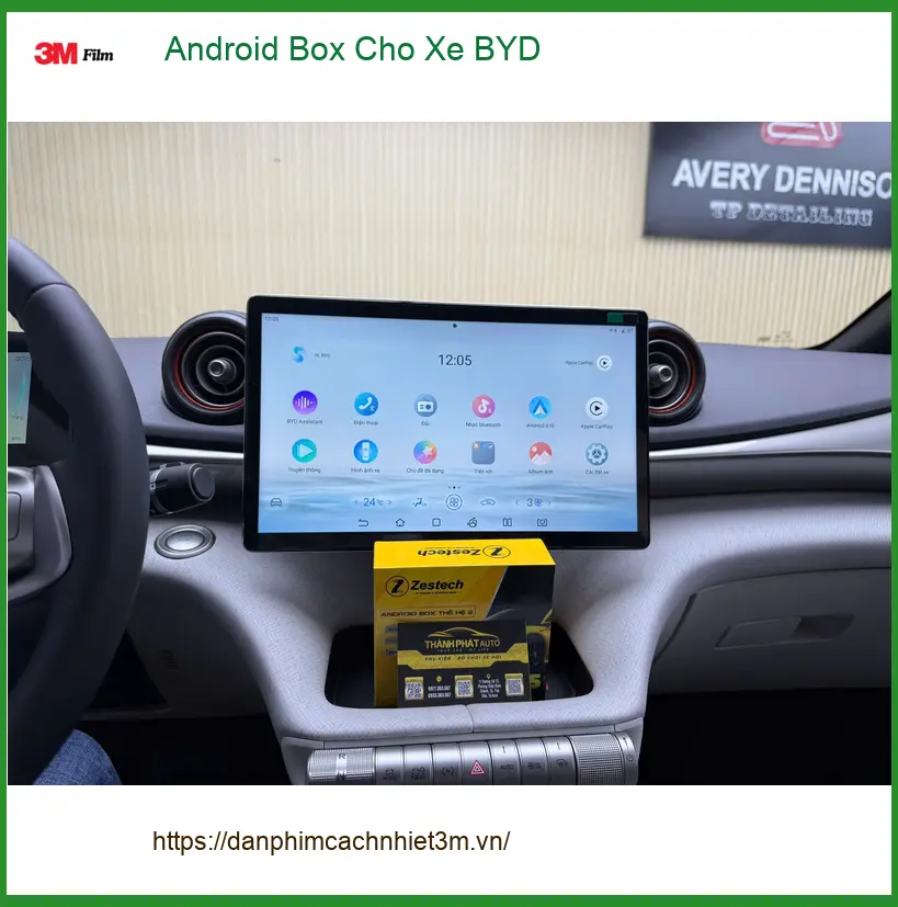 Anh Dũng lắp Android Box cho BYD Seal tại Quận Thủ Đức ảnh thực tế 3
