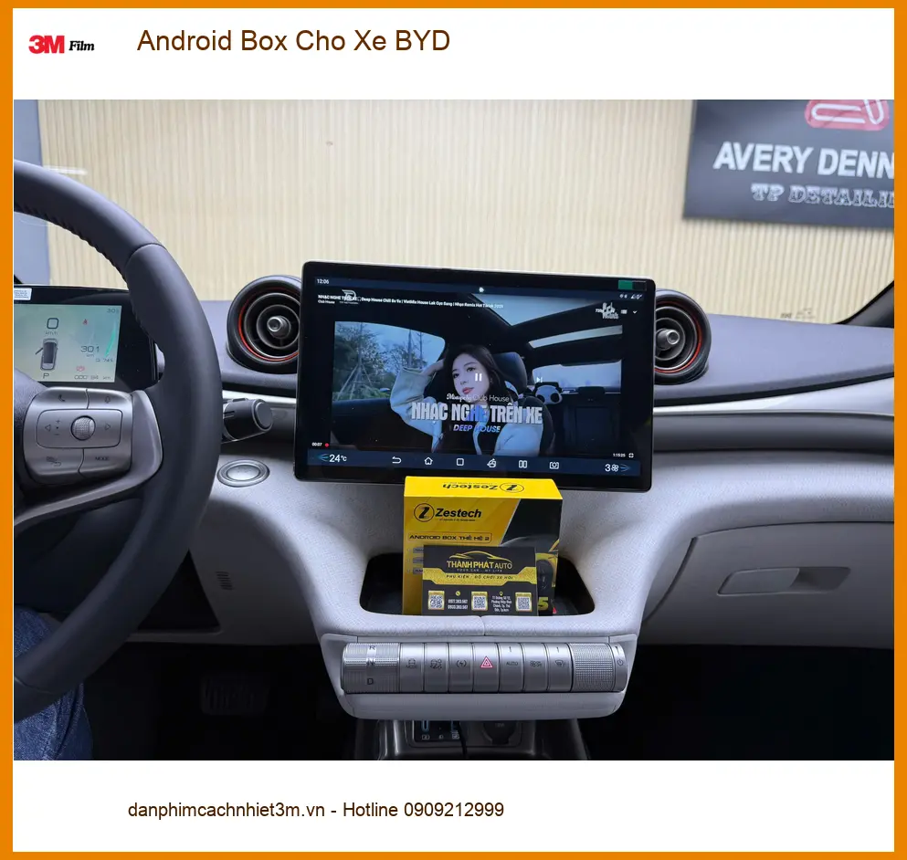 Anh Dũng lắp Android Box cho BYD Seal tại Quận Thủ Đức ảnh thực tế 4