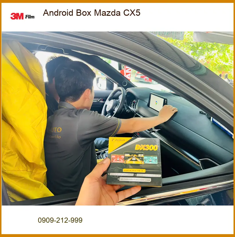 Anh Kiên lắp Android Box Mazda CX5 tại Quận 12 để nâng tầm trải nghiệm lái ảnh thực tế 2