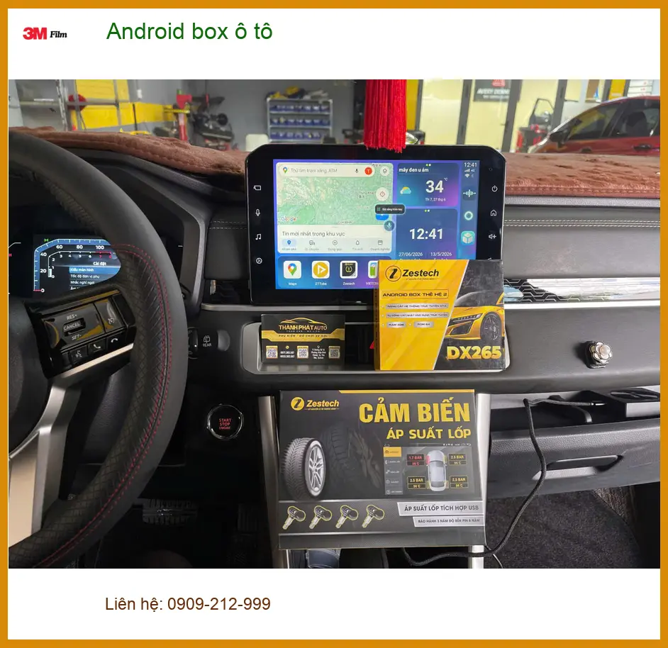 Chị Thảo lắp Android box ô tô cho Honda HR-V tại Quận Bình Tân giá tốt ảnh thực tế 4