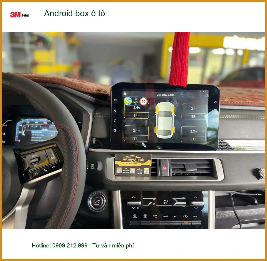 Anh Minh nâng cấp Android box ô tô cho Suzuki XL7 tại Quận 9
