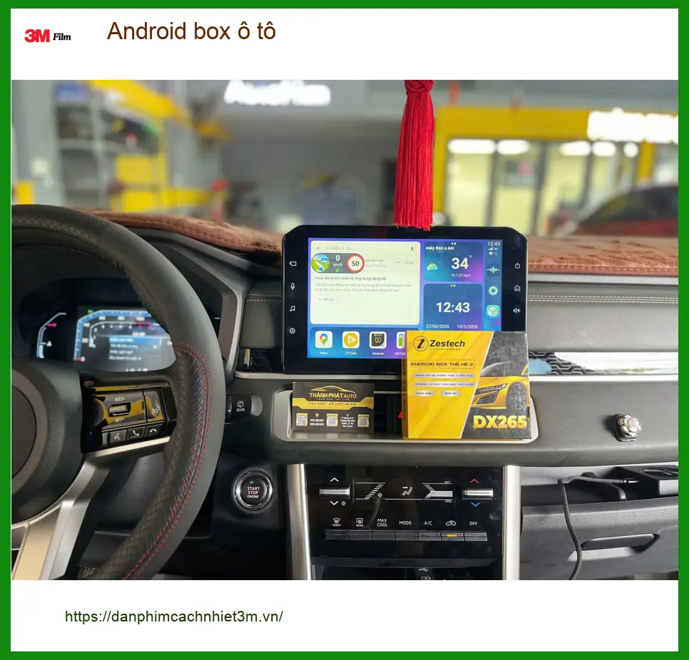 Anh Minh nâng cấp Android box ô tô cho Suzuki XL7 tại Quận 9 ảnh thực tế 4