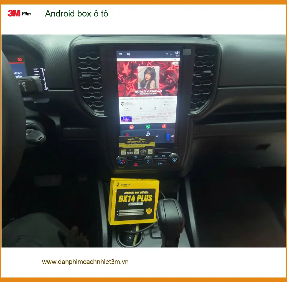 Anh Bách lắp Android box ô tô cho Hyundai Accent tại Quận 12 để nâng tầm giải trí trên xe ảnh thực tế 2