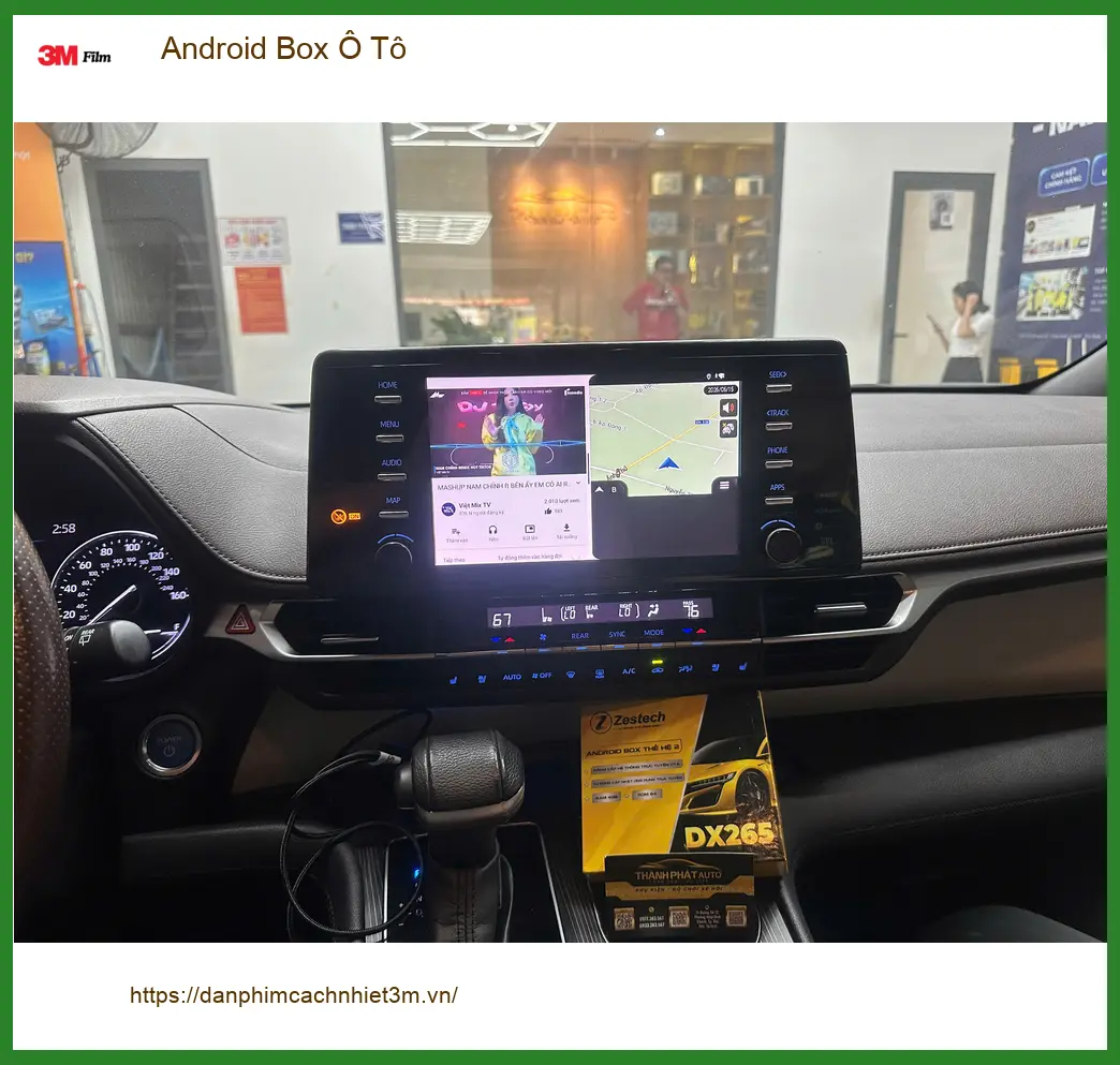 Chú Phước lắp Android Box Ô Tô cho Hyundai Creta tại Củ Chi xem YouTube