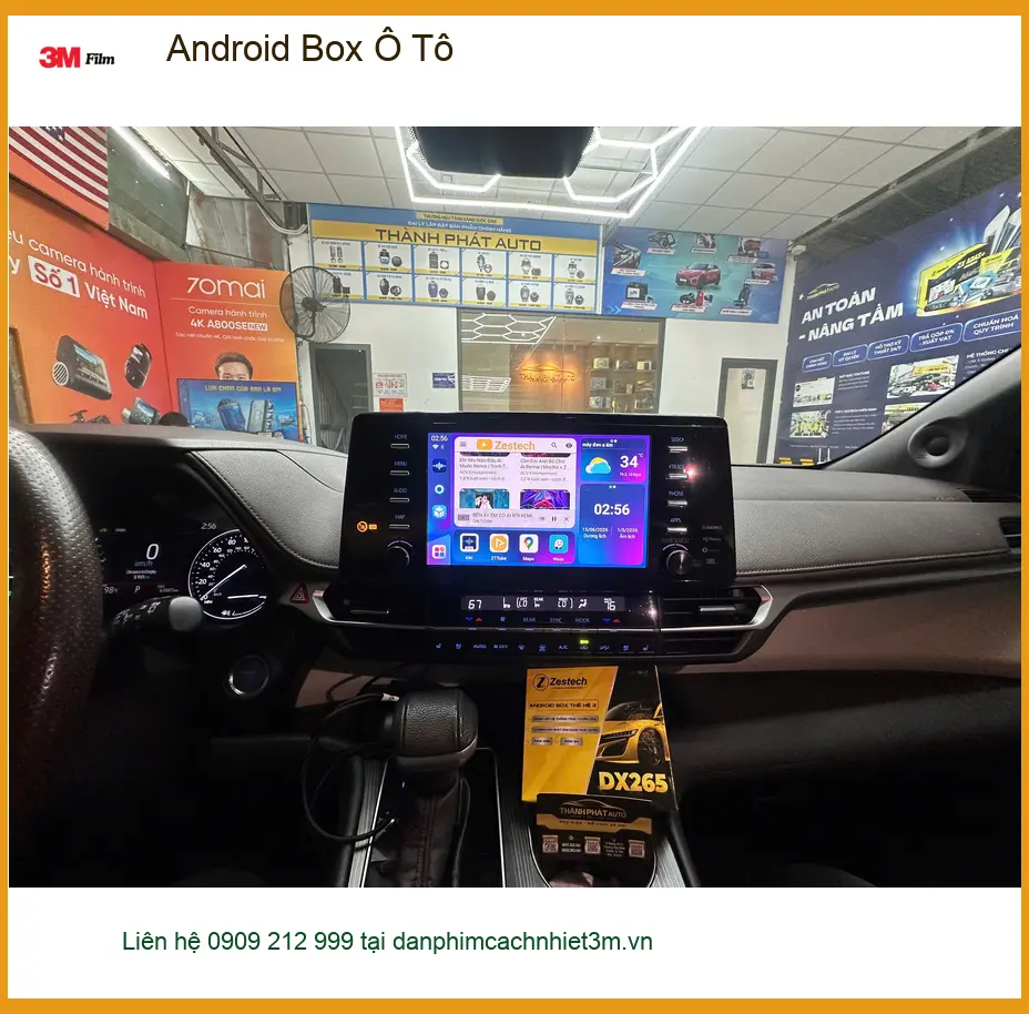Chú Phước lắp Android Box Ô Tô cho Hyundai Creta tại Củ Chi xem YouTube ảnh thực tế 2