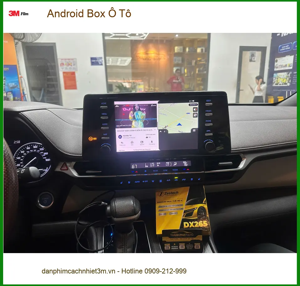 Chị Thảo lắp Android Box Ô Tô cho Kia K3 tại Quận 2 tiện lợi hơn