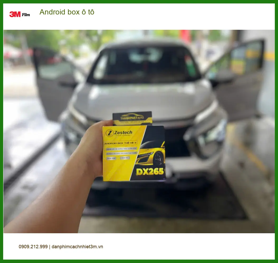Chú Bằng lắp Android box ô tô Ford Everest tại Nhà Bè để giải trí đỉnh cao ảnh thực tế 4
