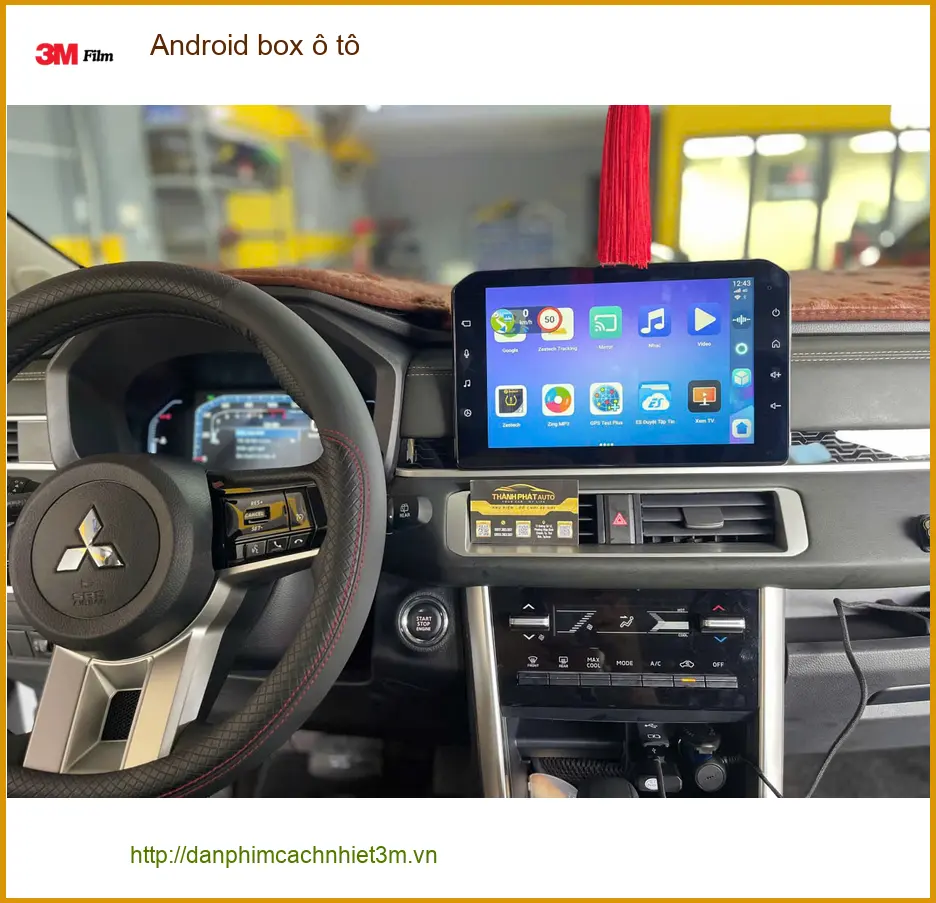 Chú Bằng lắp Android box ô tô Ford Everest tại Nhà Bè để giải trí đỉnh cao ảnh thực tế 5