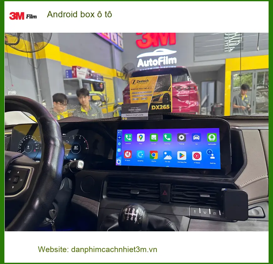 Anh Duy lắp Android box ô tô cho Mazda CX-5 tại Quận Thủ Đức tiện nghi giải trí ảnh thực tế 3