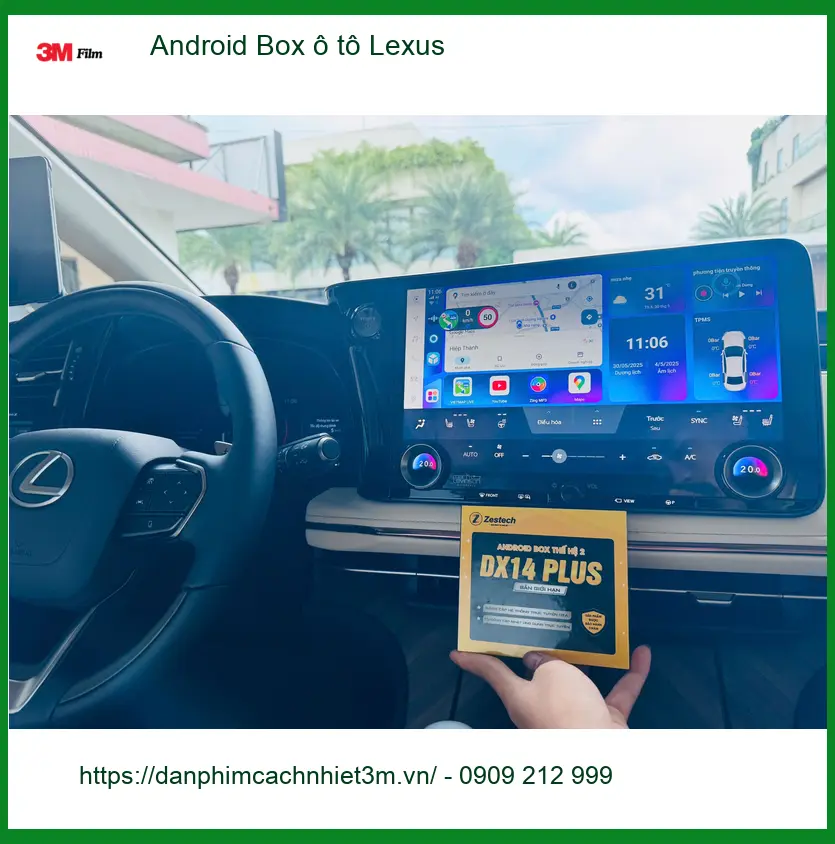 Anh Phong lắp Android Box ô tô Lexus tại Quận 12 để nâng tầm trải nghiệm lái xe ảnh thực tế 3