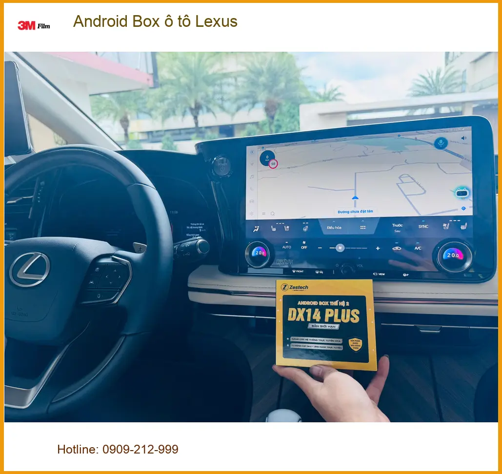 Anh Phong lắp Android Box ô tô Lexus tại Quận 12 để nâng tầm trải nghiệm lái xe ảnh thực tế 5