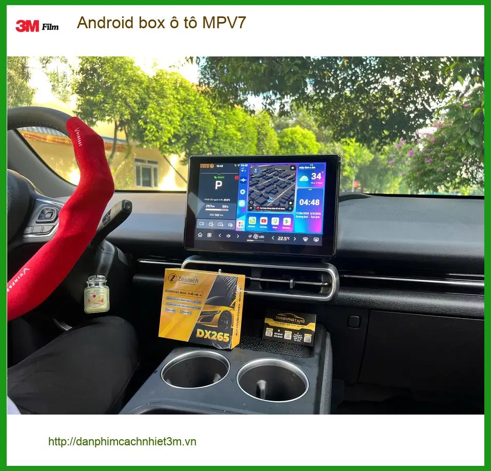 Anh Dũng lắp Android box ô tô MPV7 cho Honda CRV tại Quận 3