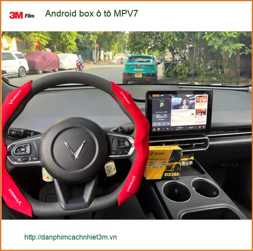 Anh Dũng lắp Android box ô tô MPV7 cho Honda CRV tại Quận 3 ảnh thực tế 2