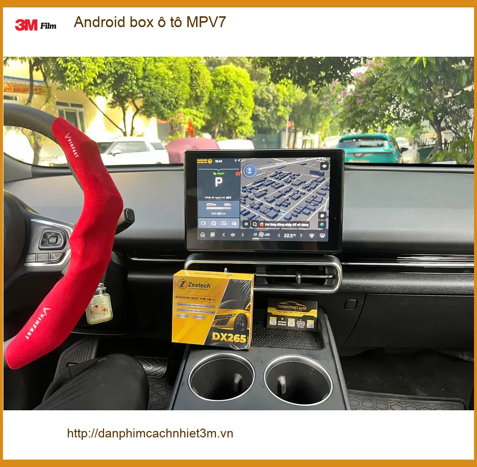 Anh Dũng lắp Android box ô tô MPV7 cho Honda CRV tại Quận 3 ảnh thực tế 4