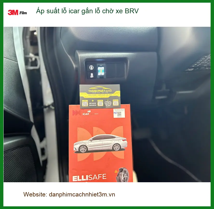 Anh Nhật gắn áp suất lốp Icar cho xe BRV tại Quận 2
