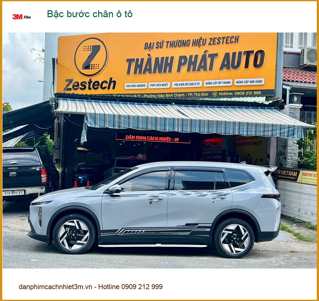 Anh Khang lắp bậc bước chân ô tô cho Kia Sorento tại Quận Bình Tân ảnh thực tế 3