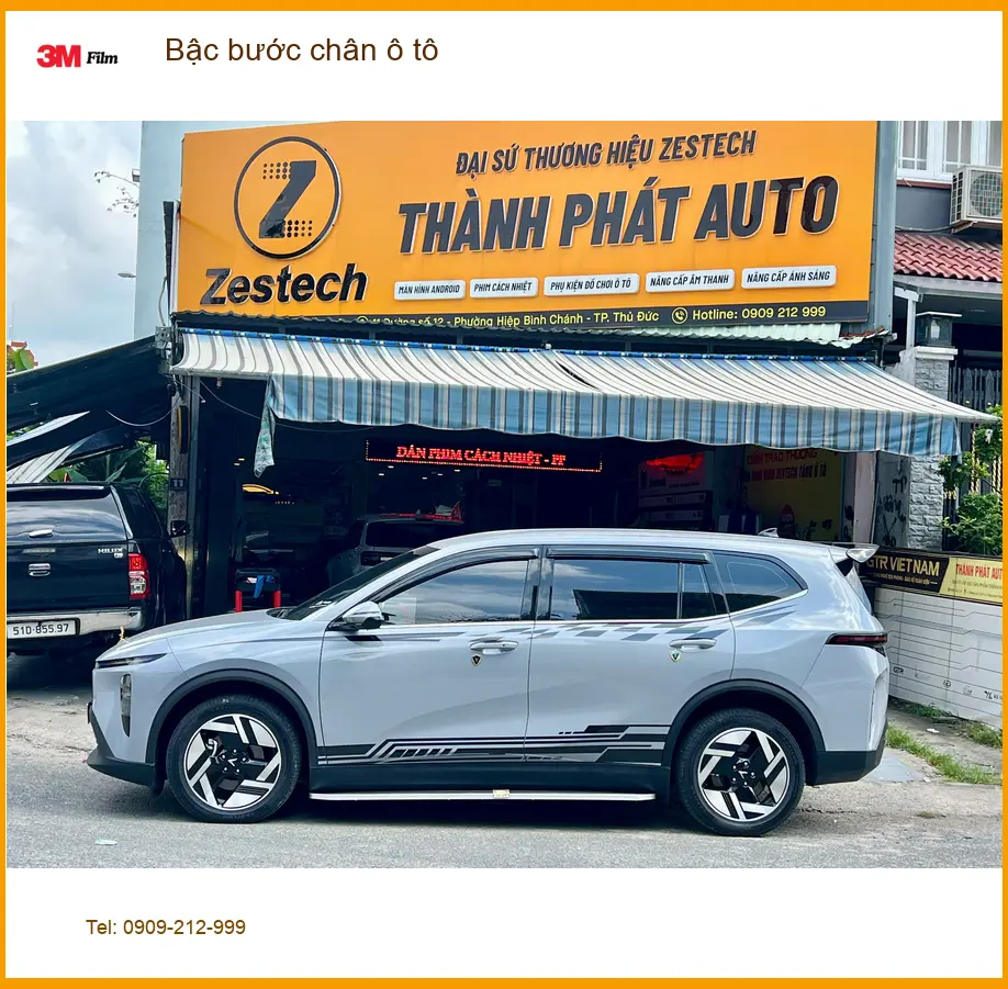 Anh Tấn lắp bậc bước chân ô tô Hyundai Creta tại Quận 5 cho gia đình ảnh thực tế 2