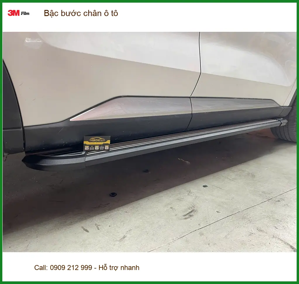 Anh Khải lắp Bậc bước chân ô tô cho Hyundai SantaFe tại Quận Thủ Đức ảnh thực tế 3