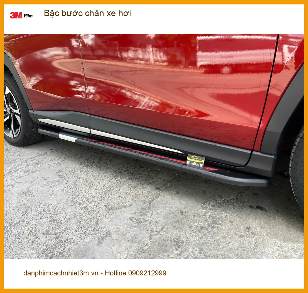 Chú Minh lắp bậc bước chân xe hơi Pajero Sport tại Cần Giờ ảnh thực tế 2