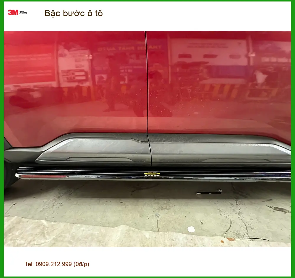 Chị Kim lắp bậc bước ô tô Kia Sorento tại Quận 2 cho gia đình dễ dàng di chuyển ảnh thực tế 4