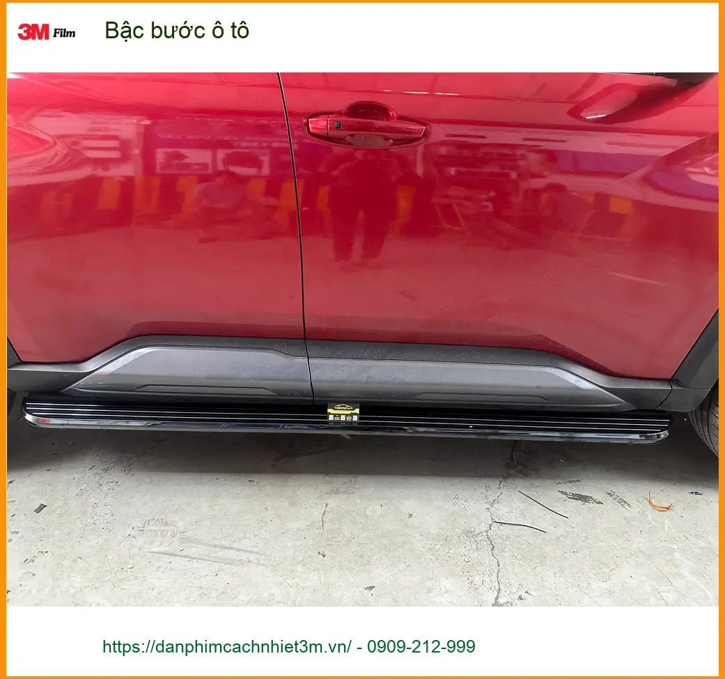 Anh Cường lắp bậc bước ô tô cho Hyundai Santa Fe ở Quận 7 ảnh thực tế 4