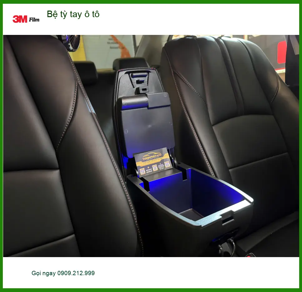 Anh Khải lắp bệ tỳ tay ô tô Honda HR-V Quận Tân Phú chống mỏi tay