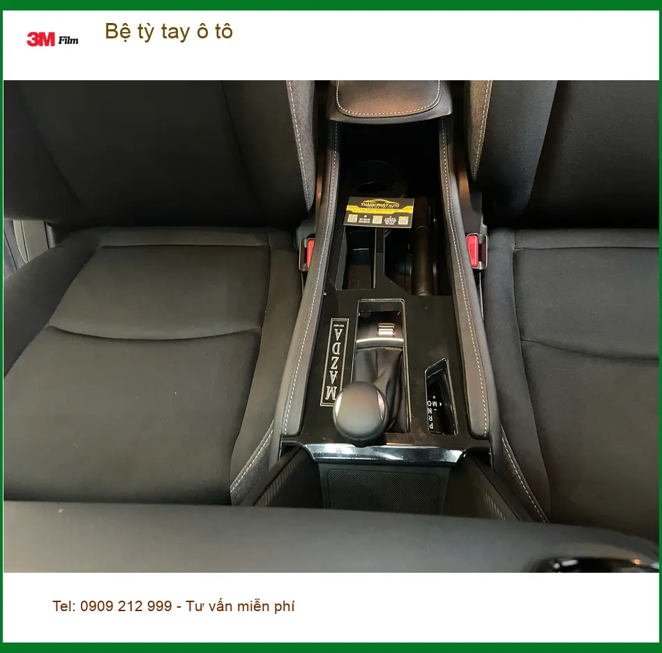 Anh Duy lắp bệ tỳ tay ô tô cho Hyundai Accent ở Quận Tân Bình để thoải mái lái xe ảnh thực tế 2