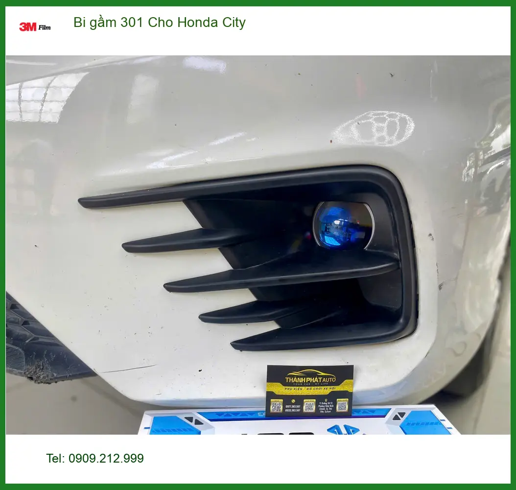 Anh Quang Minh lắp Bi gầm 301 cho Honda City vì đèn zin không đủ sáng tại Quận 2 ảnh thực tế 4