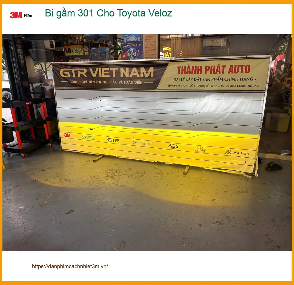Anh Phong độ bi gầm 301 cho Toyota Veloz Quận 12 tăng cường ánh sáng hiệu quả ảnh thực tế 3