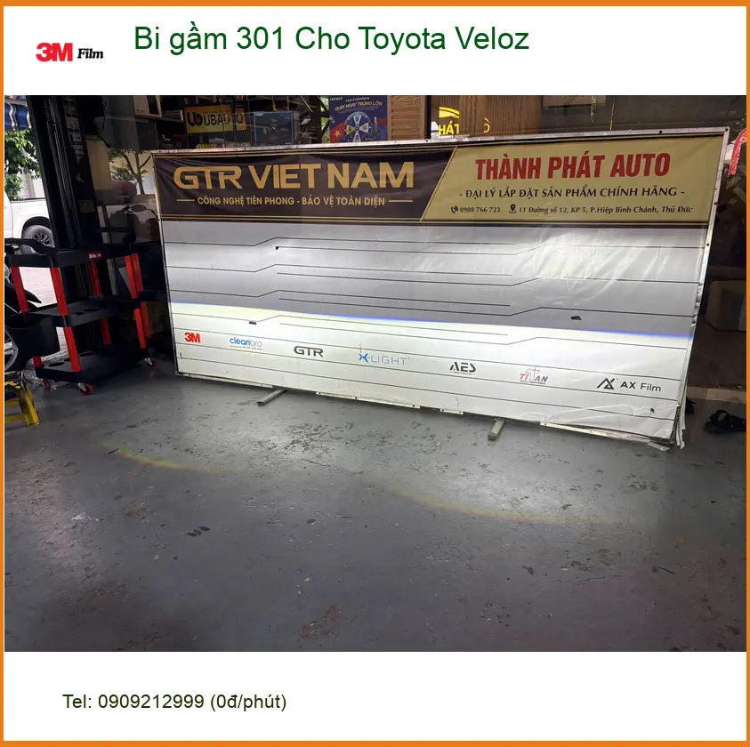 Anh Tấn lắp bi gầm 301 cho Toyota Veloz ở Quận 10 để đèn sáng hơn. ảnh thực tế 3
