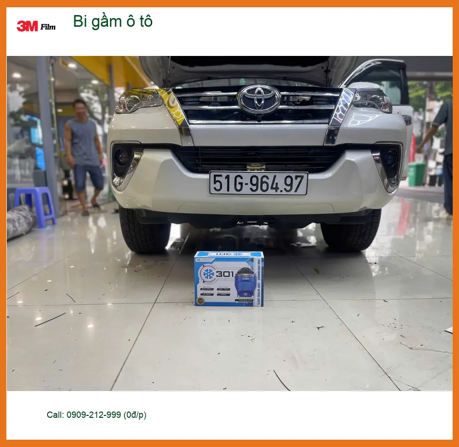 Anh Minh độ bi gầm cho Hyundai Creta tại Quận 9 để cải thiện ánh sáng ban đêm ảnh thực tế 2