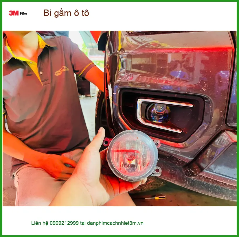 Chị Thảo nâng cấp Bi gầm ô tô cho Mazda CX-5 tại Quận 9 vì đèn zin yếu ảnh thực tế 3